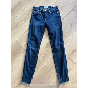 FRAME Denim "La‎ Skinny de Jeanne" Women's Dark Wash Skinny Jeans Size 25